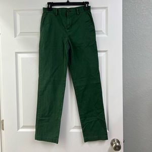 Brooks Brothers Fleece Size 14 Green Dress Pants